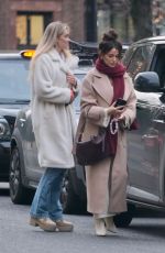 MICHELLE KEEGAN Out With Her Husband Mark Wright in London 12/18/2024