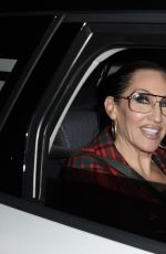MICHELLE VISAGE Leaves The Devil Wears Prada: The Musical World Premiere Party in London 12/01/2024