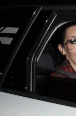 MICHELLE VISAGE Leaves The Devil Wears Prada: The Musical World Premiere Party in London 12/01/2024
