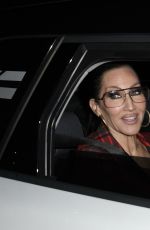 MICHELLE VISAGE Leaves The Devil Wears Prada: The Musical World Premiere Party in London 12/01/2024