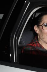 MICHELLE VISAGE Leaves The Devil Wears Prada: The Musical World Premiere Party in London 12/01/2024