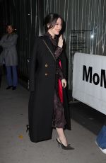 MIKEY MADISON Arrives at MoMA in New York 12/04/2024