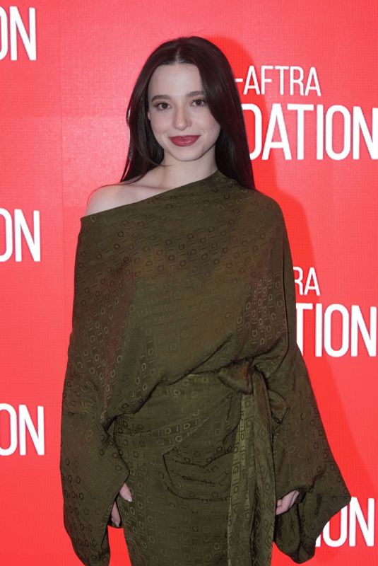 MIKEY MADISON at SAG-AFTRA Foundation Conversations for Anora in New York City 12/03/2024