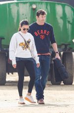MILA KUNIS and Ashton Kutcher Out Hiking at Griffith Park in Los Angeles 12/22/2024