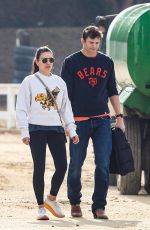 MILA KUNIS and Ashton Kutcher Out Hiking at Griffith Park in Los Angeles 12/22/2024