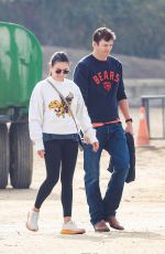 MILA KUNIS and Ashton Kutcher Out Hiking at Griffith Park in Los Angeles 12/22/2024