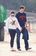 MILA KUNIS and Ashton Kutcher Out Hiking at Griffith Park in Los Angeles 12/22/2024