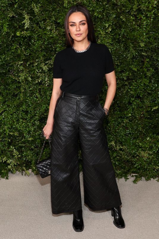 MILA KUNIS at Academy Women’s Luncheon Presented by CHANEL at Academy Museum of Motion Pictures in Los Angeles 12/10/2024