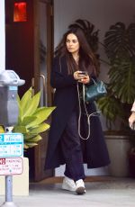 MILA KUNIS Leaves a Restaurant in West Hollywood 12/12/2024