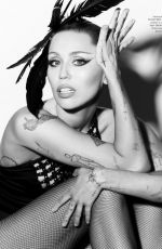 MILEY CYRUS in Harper