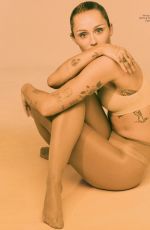 MILEY CYRUS in Harper