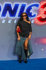 MIMI TAFARA at Sonic The Hedgehog 3 Premiere at Cineworld Leicester Square in London 12/10/20224