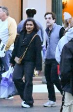 MINDY KALING Out and About at Disneyland 12/14/2024