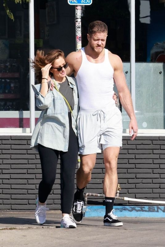 MINKA KELLY and Dan Reynolds grab Out for Logether in Los Feliz 12/22/2024