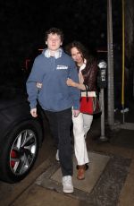 MINNIE DRIVER Out with Her Son for Dinner in Santa Monica 12/20/2024