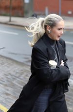 MOLLY MAE HAGUE Filming Scenes for Her New Molly-Mae; Behind It All in Manchester City 12/18/2024