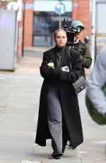 MOLLY MAE HAGUE Filming Scenes for Her New Molly-Mae; Behind It All in Manchester City 12/18/2024