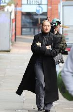 MOLLY MAE HAGUE Filming Scenes for Her New Molly-Mae; Behind It All in Manchester City 12/18/2024