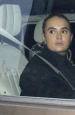 MOLLY MAE HAGUE Leaves Her Documentary Molly-Mae: Behind It All Set at Dakota Hotel in Manchester 12/18/2024