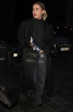 MOLLY MAE HAGUE Leaves Her Documentary Molly-Mae: Behind It All Set at Dakota Hotel in Manchester 12/18/2024