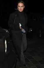 MOLLY MAE HAGUE Leaves Her Documentary Molly-Mae: Behind It All Set at Dakota Hotel in Manchester 12/18/2024