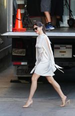 MONICA BARBARO Arrives at Jimmy Kimmel Live! in Hollywood 12/10/2024