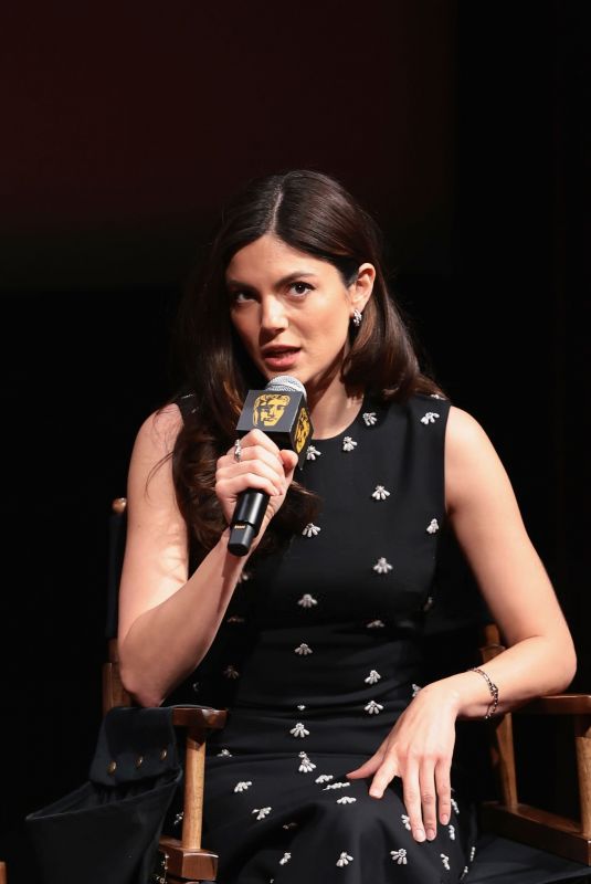 MONICA BARBARO at A Complete Unknown BAFTA Screening in New York 12/12/2024