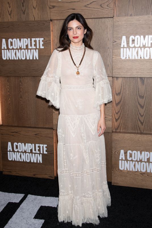 MONICA BARBARO at A Complete Unknown Premiere in New York 12/13/2024
