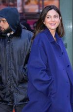 MONICA BARBARO Leaves Today Show in New York 12/12/2024