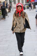 MYLEENE KLASS Arrives at Smooth Radio in London 12/12/2024