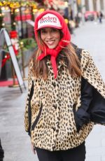MYLEENE KLASS Arrives at Smooth Radio in London 12/12/2024