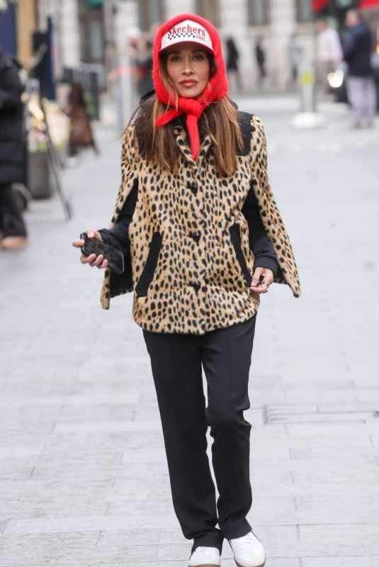 MYLEENE KLASS Arrives at Smooth Radio in London 12/12/2024