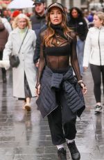 MYLEENE KLASS Arrives at Smooth Radio in London 12/21/2024