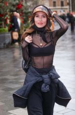 MYLEENE KLASS Arrives at Smooth Radio in London 12/21/2024