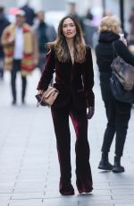 MYLEENE KLASS Stepping Out at Smooth Radio in London 11/30/2024