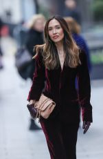 MYLEENE KLASS Stepping Out at Smooth Radio in London 11/30/2024