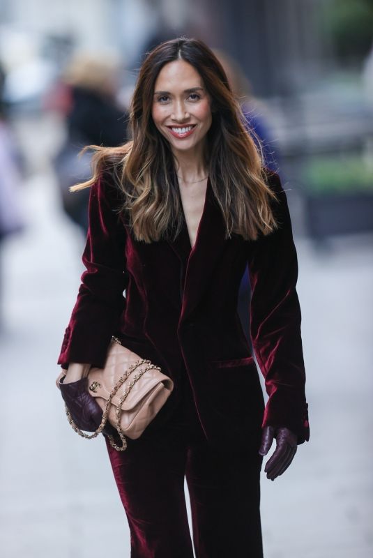 MYLEENE KLASS Stepping Out at Smooth Radio in London 11/30/2024