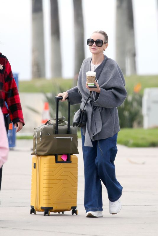NAOMI WATTS Arrives to Set of All’s Fair in Los Angeles 12/17/2024