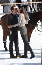 NATALIE KUCKENBURG and Paul Wesley Share a Kiss in Aspen 12/19/2024