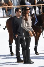 NATALIE KUCKENBURG and Paul Wesley Share a Kiss in Aspen 12/19/2024