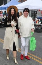 NATASHA and Martin BLASICK Out Shopping at Farmer