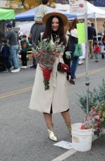 NATASHA and Martin BLASICK Out Shopping at Farmer