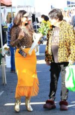 NATASHA and Martin BLASICK Out Shopping at Studio City Farmers Market 12/01/2024