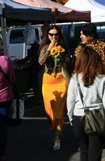 NATASHA and Martin BLASICK Out Shopping at Studio City Farmers Market 12/01/2024