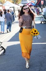 NATASHA and Martin BLASICK Out Shopping at Studio City Farmers Market 12/01/2024