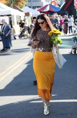 NATASHA and Martin BLASICK Out Shopping at Studio City Farmers Market 12/01/2024