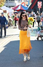 NATASHA and Martin BLASICK Out Shopping at Studio City Farmers Market 12/01/2024