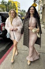 NATASHA BLASICK Out with Her Sister MARYNA DUVON in Beverly Hills 12/29/2024