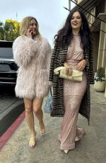 NATASHA BLASICK Out with Her Sister MARYNA DUVON in Beverly Hills 12/29/2024