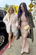 NATASHA BLASICK Out with Her Sister MARYNA DUVON in Beverly Hills 12/29/2024